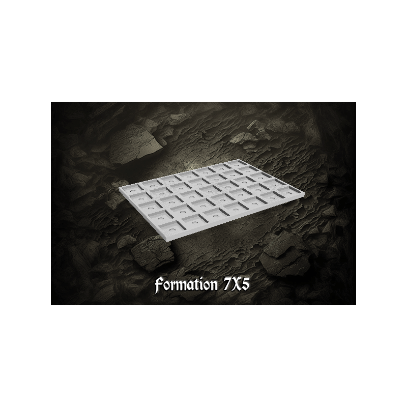 Plateaux de conversion socles 20x20 vers 25x25 