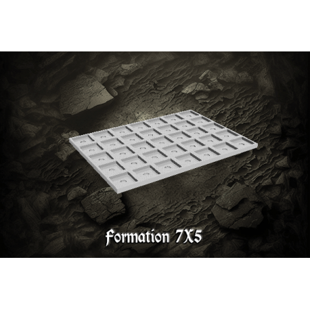 Plateaux de conversion socles 20x20 vers 25x25 