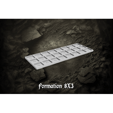 Plateaux de conversion socles 20x20 vers 25x25 