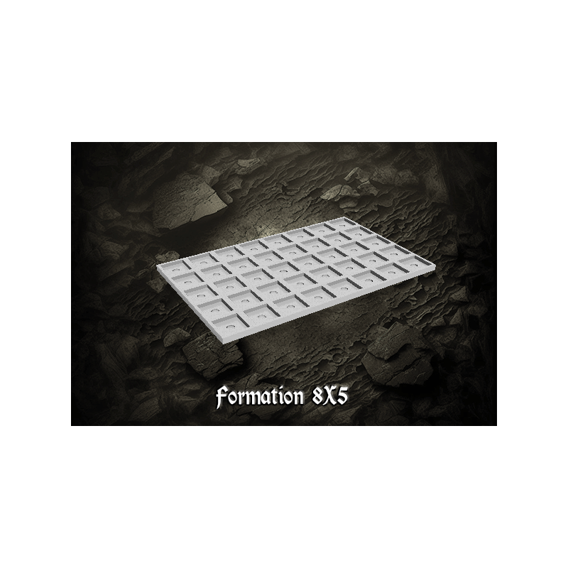 Plateaux de conversion socles 20x20 vers 25x25 