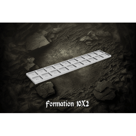 Plateaux de conversion socles 20x20 vers 25x25 