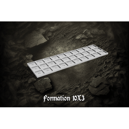 Plateaux de conversion socles 20x20 vers 25x25 