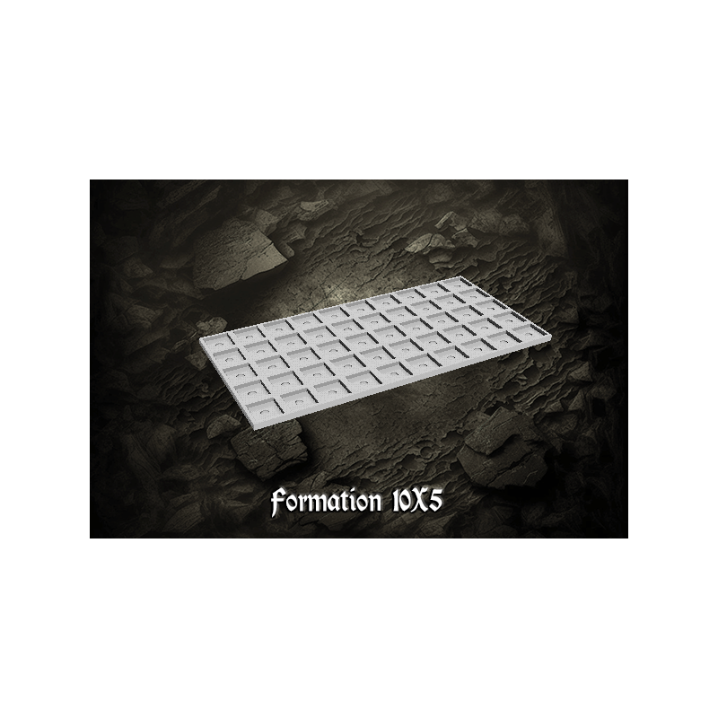 Plateaux de conversion socles 20x20 vers 25x25 