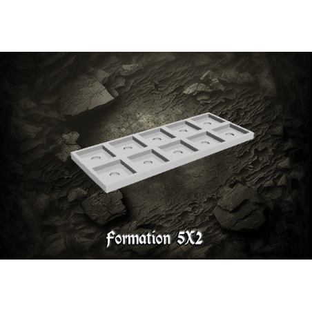 Plateaux de conversion socles 20x20 vers 25x25 