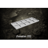 Plateaux de conversion socles 20x20 vers 25x25 