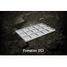 Plateaux de conversion socles 20x20 vers 25x25 