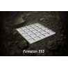 Plateaux de conversion socles 20x20 vers 25x25 