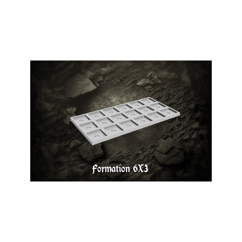 Plateaux de conversion socles 20x20 vers 25x25 