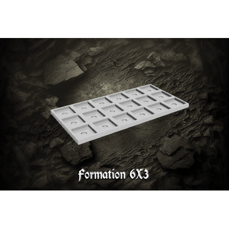 Plateaux de conversion socles 20x20 vers 25x25 