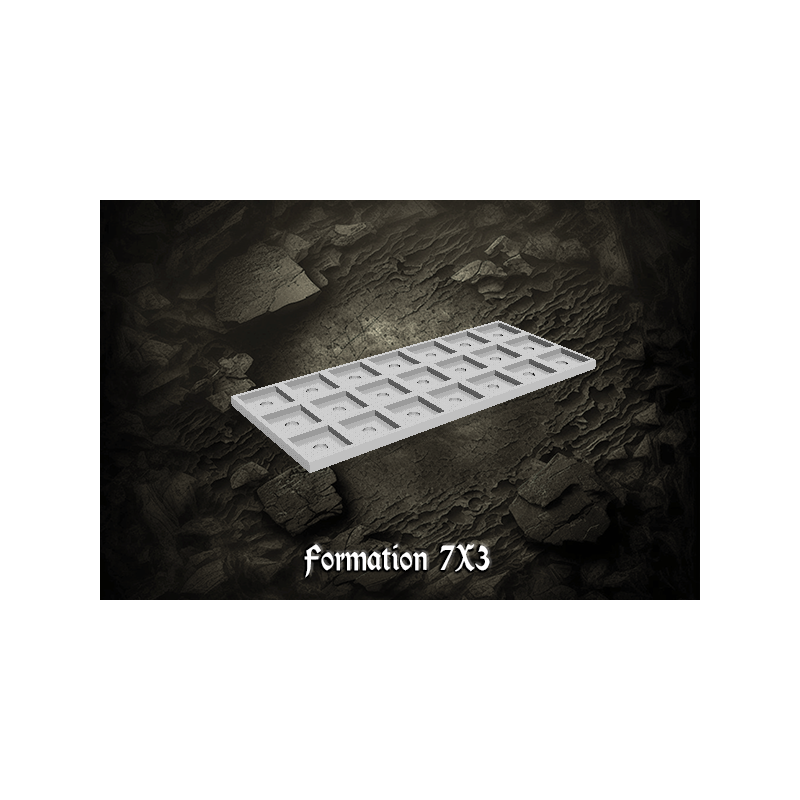Plateaux de conversion socles 20x20 vers 25x25 