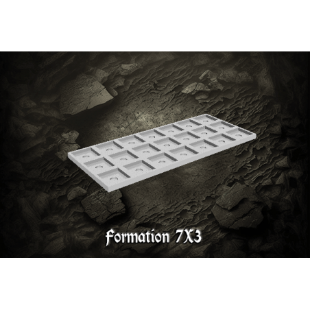 Plateaux de conversion socles 20x20 vers 25x25 
