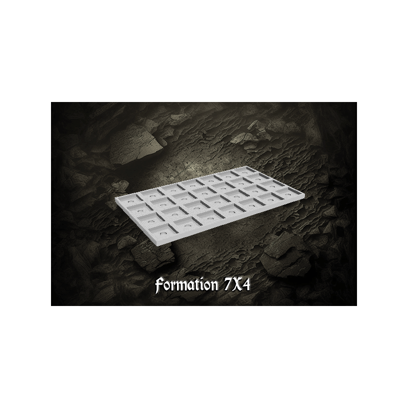 Plateaux de conversion socles 20x20 vers 25x25 