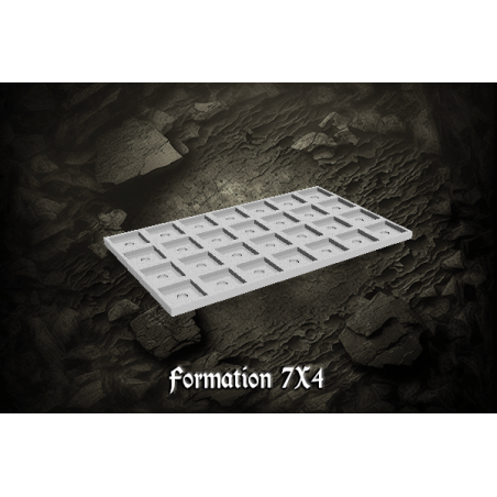 Plateaux de conversion socles 20x20 vers 25x25 