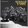 Higlands Miniatures 3D-Rangers Nains (toutes options d'armes)   