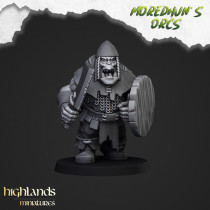 Higlands Miniature- Orc Warriors   