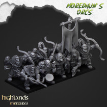 Higlands Miniature- Orc Warriors   