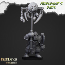 Higlands Miniature- Orc Warriors avec arc   