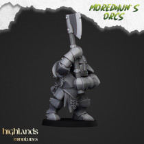 Higlands Miniature- Orc Warriors avec arc   