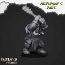 Higlands Miniature- Orc Warriors avec arc   