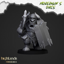 Higlands Miniature- Orc Warriors   