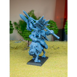 Higlands Miniature-Borgor Skullcrusher Orc boss    (2)