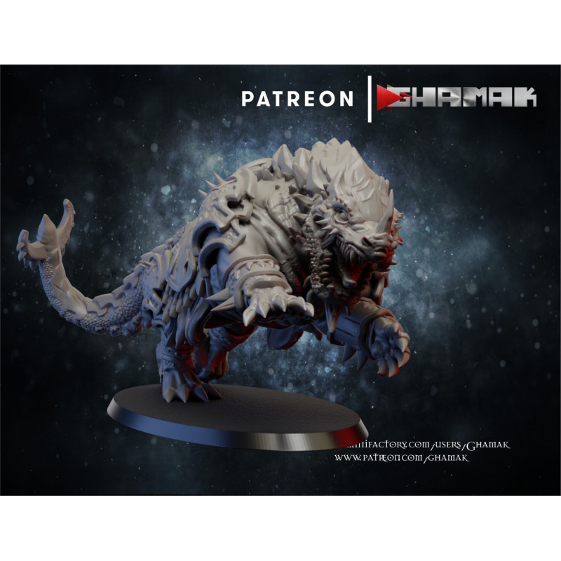 "Armée du Chaos Ghamak - Figurines 3D pour Wargames Fantasy & Batailles Épiques"