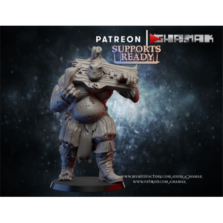 "Armée du Chaos Ghamak - Figurines 3D pour Wargames Fantasy & Batailles Épiques"