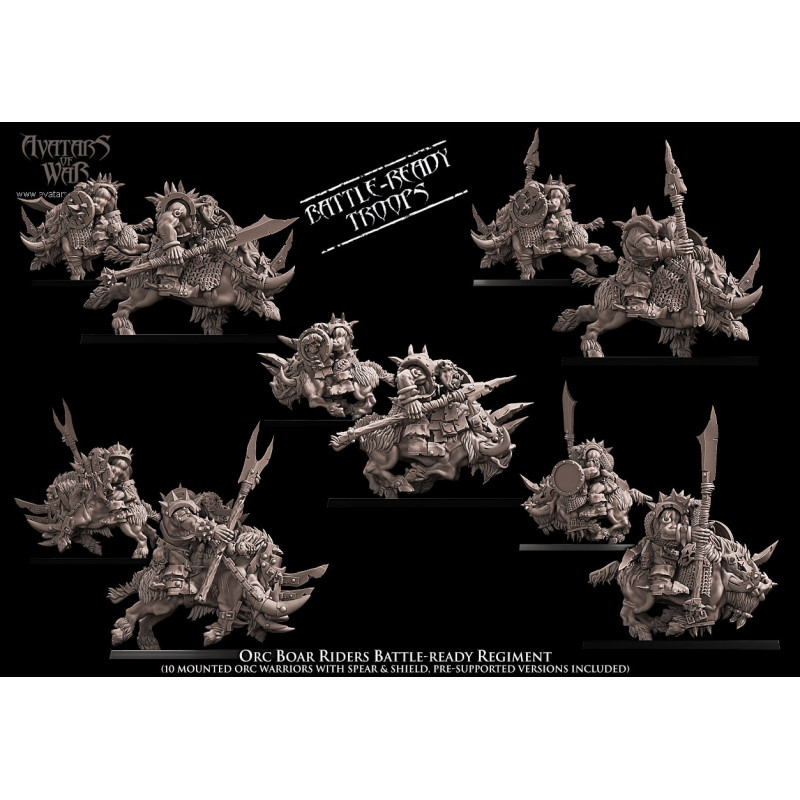 Figurines Avatars of War - Héros et guerriers épiques pour vos wargames