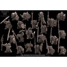 Avatars Of War 3D-Battle Ready Régiment orques Lances   