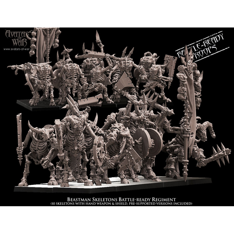 Avatars of War-Kit squelettes Gobelins   