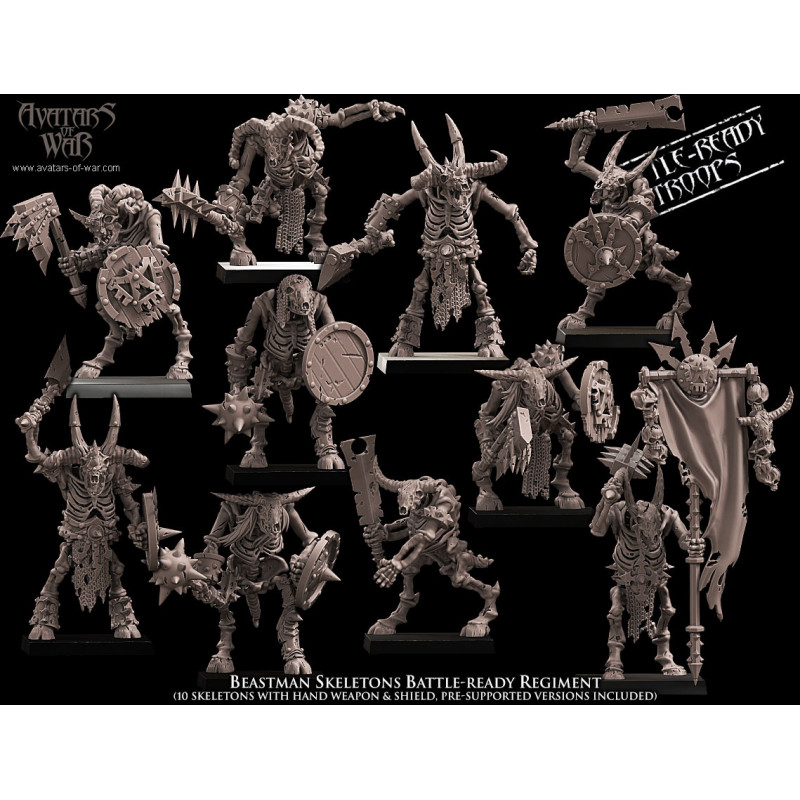 Avatars of War-Kit squelettes Gobelins   