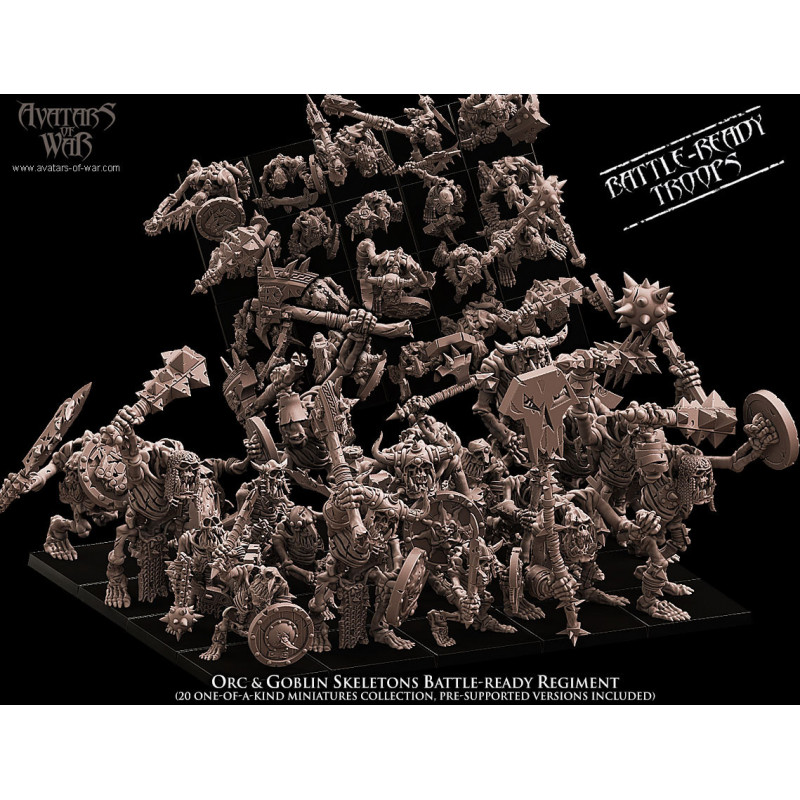 Avatars of War-Kit squelettes Gobelins   