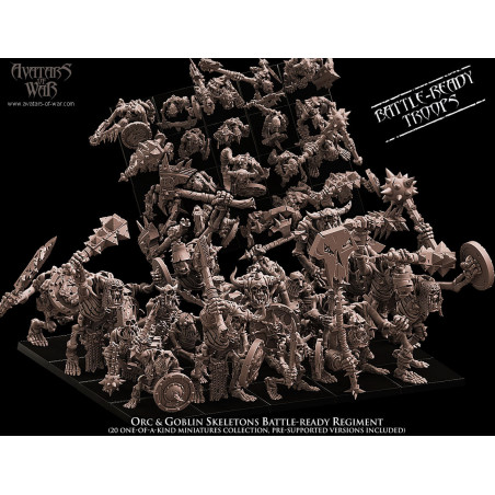 Avatars of War-Kit squelettes Gobelins   