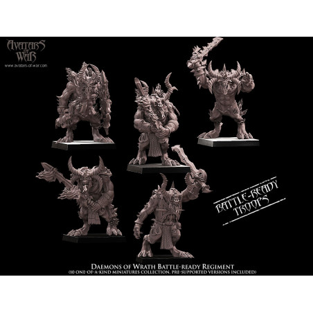 Avatars Of War 3D-Kit Démons de la colère 