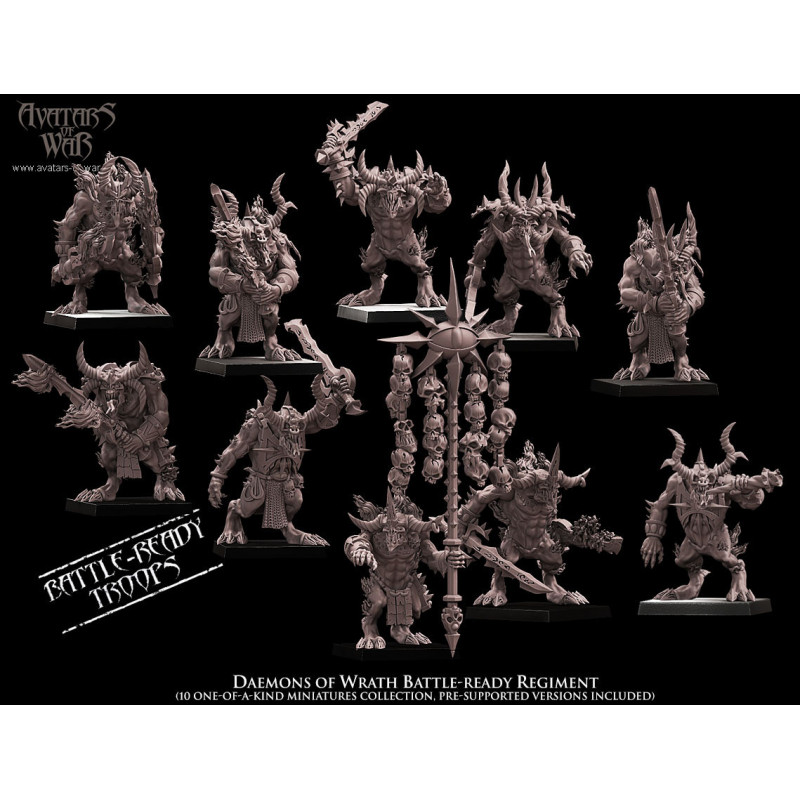 Avatars Of War-Battle ready Démons de la colère 