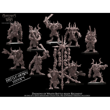 Avatars Of War-Battle ready Démons de la colère 