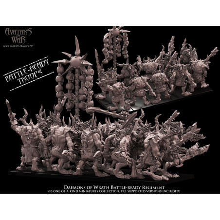 Avatars Of War-Battle ready Démons de la colère 