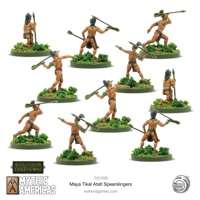 Warlord Games-Maya Tikal Spearslingers 