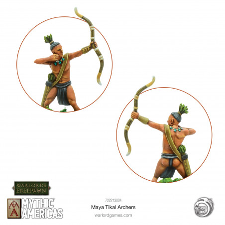 Warlord Games-Maya Tikal Spearslingers 