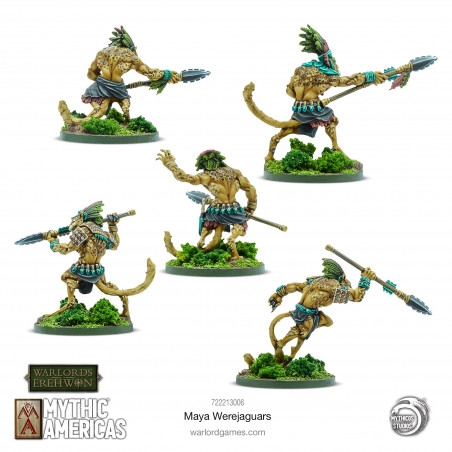 Warlord Games-Maya erejaguars 
