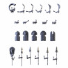 Txarly Factory-Skeletons Lance et boucliers 