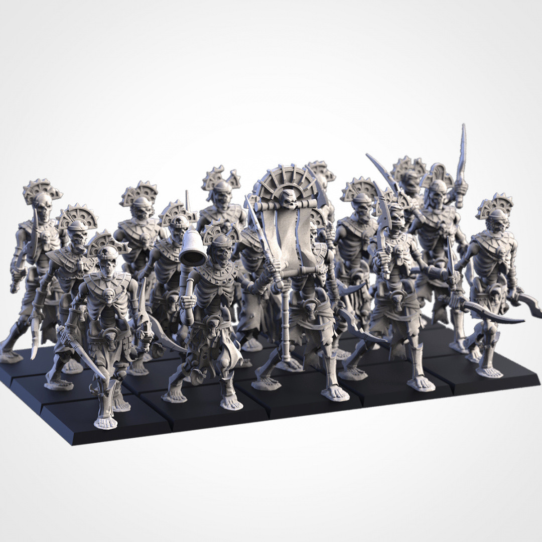 Dynasties immortelles - Necropolis guard 2 epees - Imagen 1 de 4