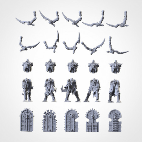 Txarly Factory-Necropolis guard 2 épées 