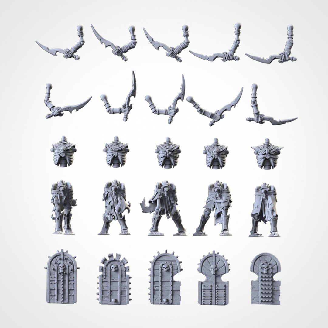 Dynasties immortelles - Necropolis guard 2 epees - Imagen 2 de 4
