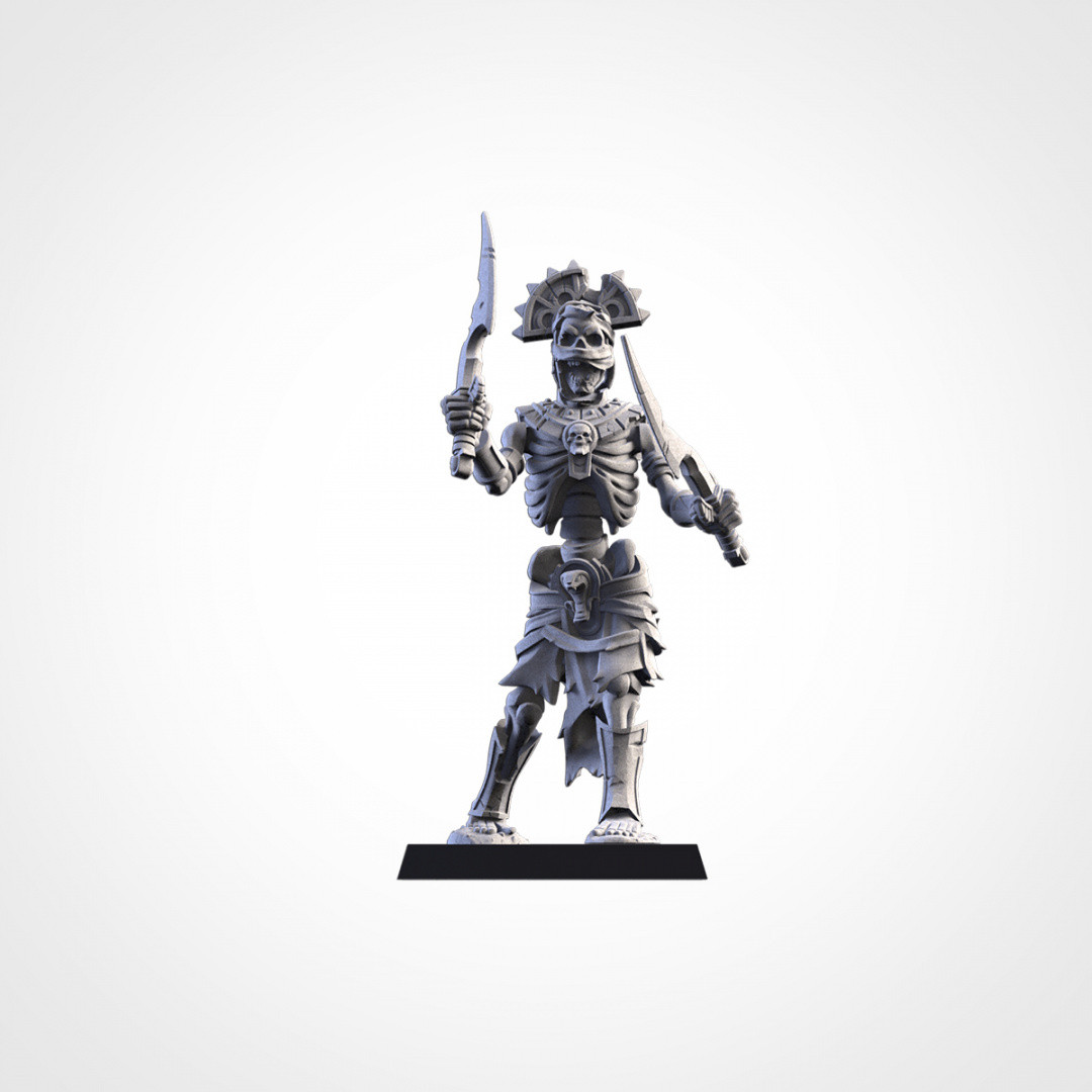 Dynasties immortelles - Necropolis guard 2 epees - Imagen 4 de 4