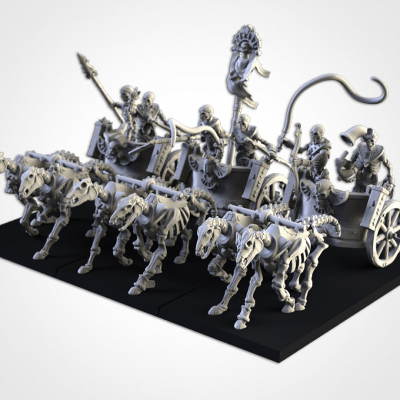 Txarly Factory-Skeletons Chariot 