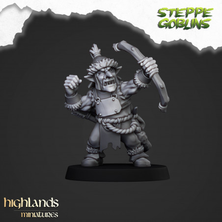 Higlands Miniature-Steppe Goblins Archer 