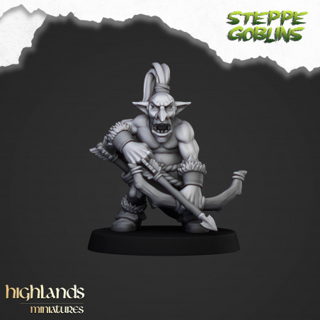 Higlands Miniature-Steppe Goblins Archer 