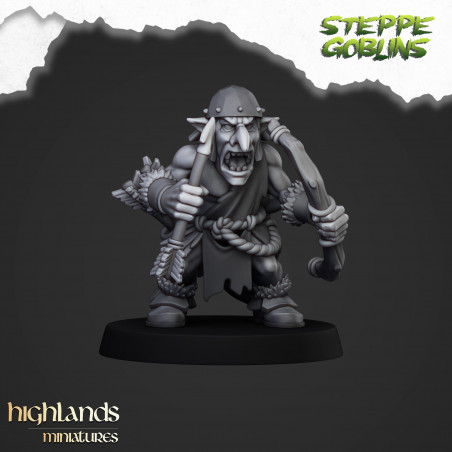 Higlands Miniature-Steppe Goblins Archer 