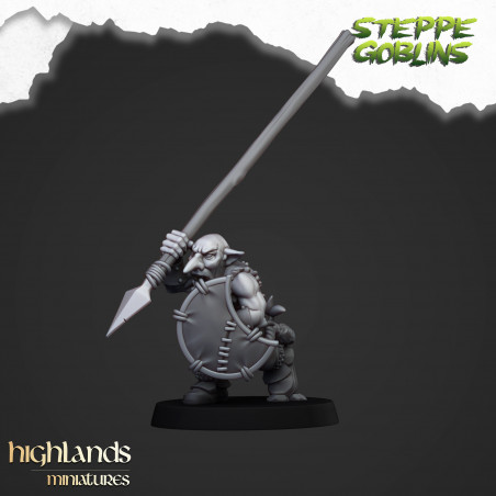 Higlands Miniature-Steppe Goblin Lanciers 